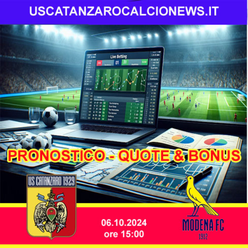 Catanzaro Modena Catanzaro – Modena, Fabio Caserta: “Sono sereno ho la fiducia della società, ora serve vincere”.